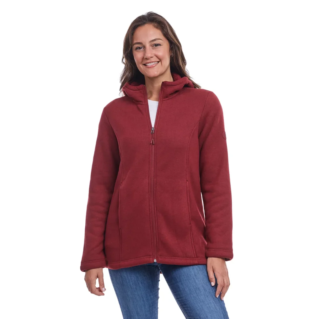 Women\'s Portland Hooded Sueded-Fleece Jacket – ZeroXposur