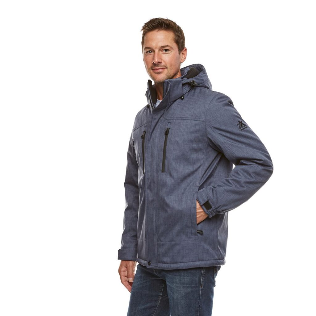 Men’s Heavyweight Stretch Hooded Jacket ZeroXposur