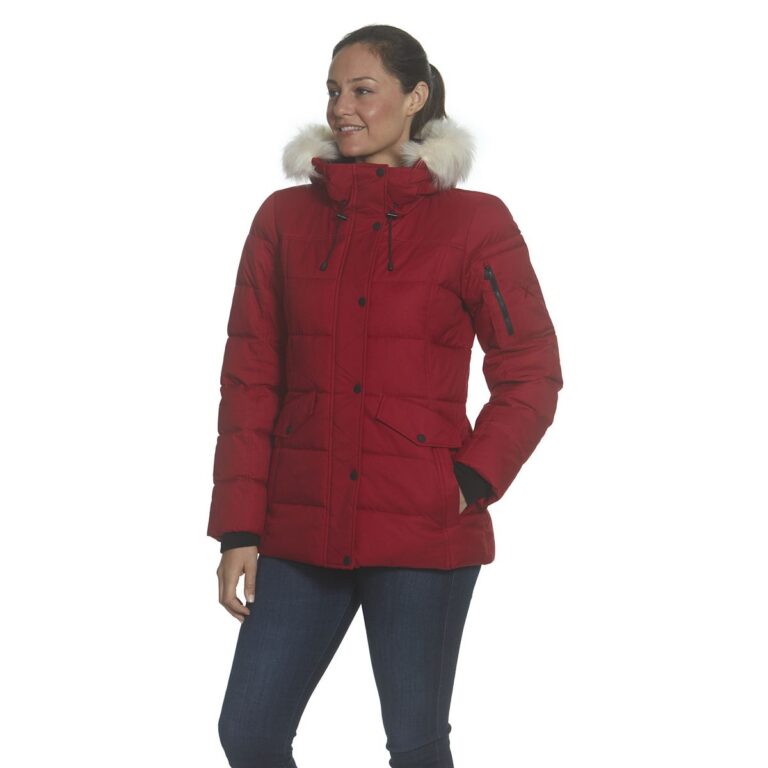 Women’s Karen FauxFur Hood Quilted Parka ZeroXposur